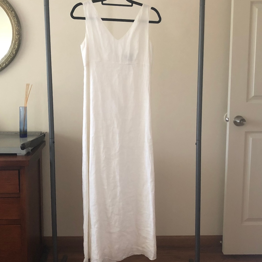Banana Republic linen maxi dress, size 4